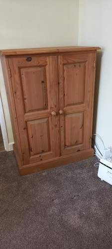 Pine cupboard antique style - pine,