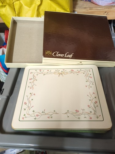 Clover leaf white pink green - pink,