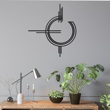 Circles Metal Wall Art