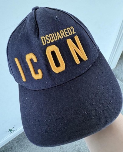 Dsquared2 black baseball cap - dsquared2,