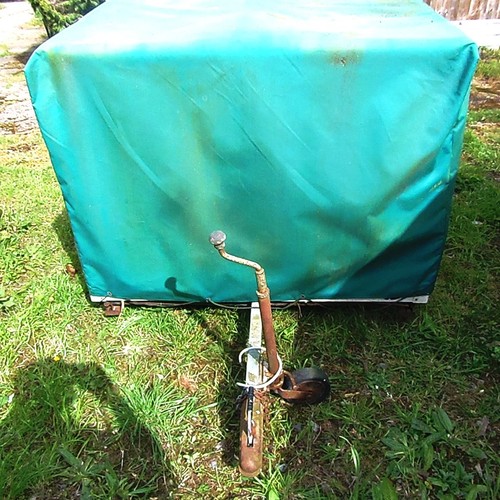 Wheel camping trailer with - camping,