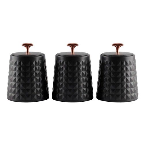Tea coffee sugar canisters set - coffee,