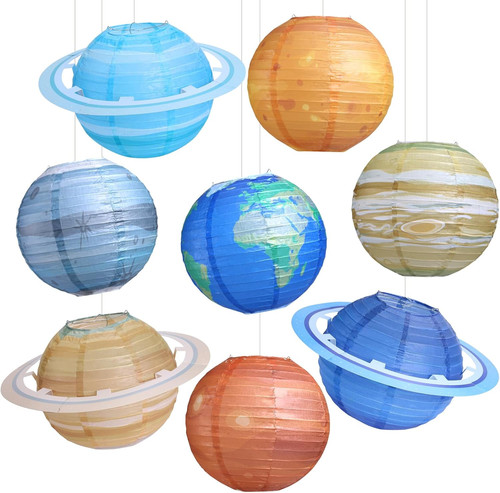 Kesote planet paper lanterns - planet,
