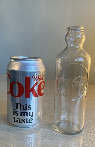 Vintage coca cola bottle - coca, dr