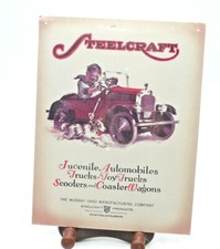 Steelcraft Pedal Car Tin Sign