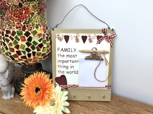 Wooden key holder shabby - wooden, chic