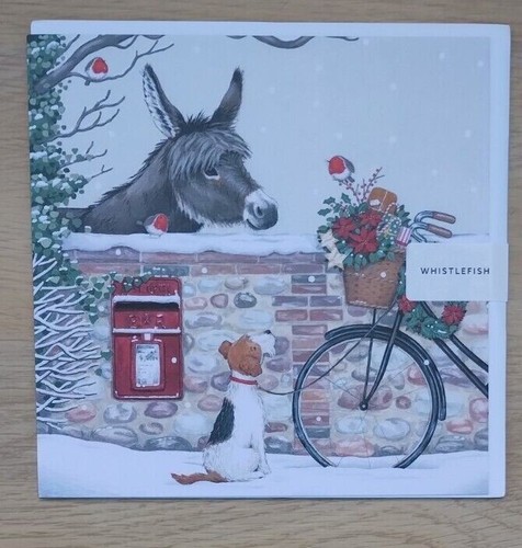 Whistlefish post box christmas - box,
