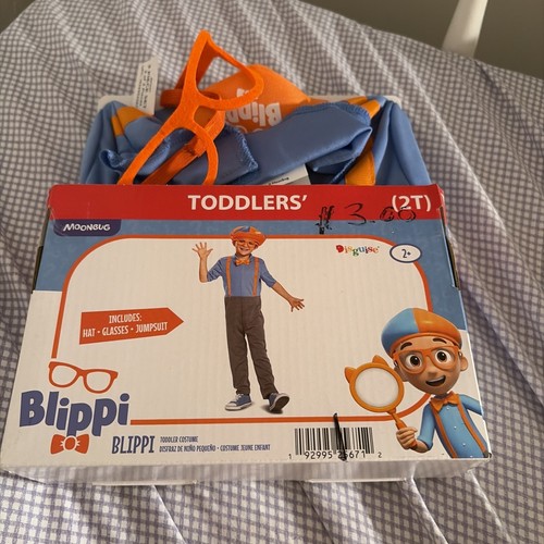 Blippi toddler costume nwt - costume,