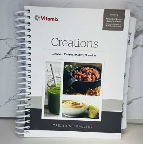 Vitamix creations spiral bound - vitamix,