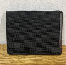 Tumi Alpha ID Bi fold Global Wallet with Coin Pocket Black