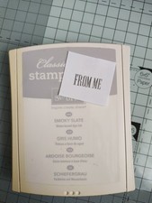 Stampin Up Ink Pad Smoky Slate