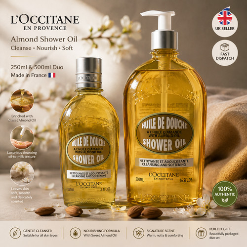 Occitane almond shower - almond, oil