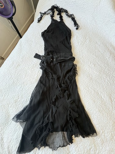 John galliano black - galliano, silk