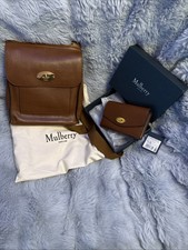 Mulberry Anthony In Tan with Matching Purse Excellent Condition