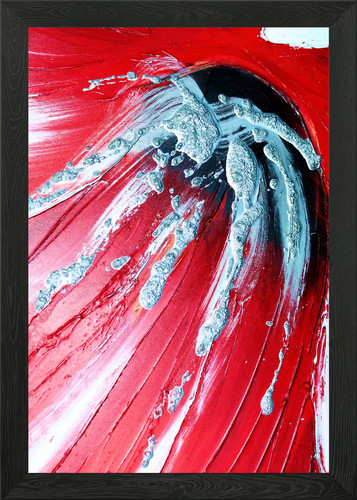 Acrylic abstract canvas - acrylic,