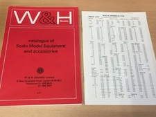 W&H Catalogue of SCale Model