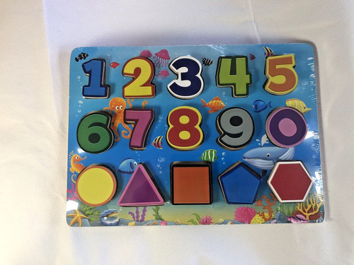 Wooden puzzle kids toddler - wooden,