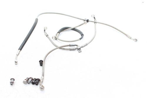 Brake hose line - , front