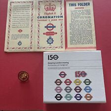 London Underground Anniversary Pin Badge Set 150 Years 2012 Original Set & Other