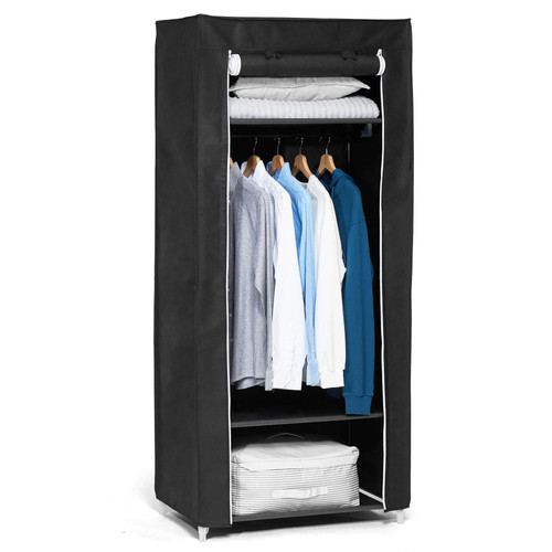 Single canvas wardrobe - single,