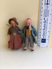 Pair Of Vintage Hertzwig Dolls