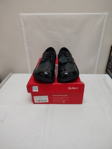 Kickers black brogue - kickers,