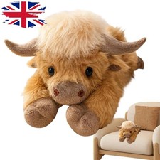 Highland Cow Plush Pillow