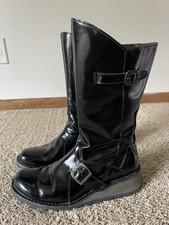 Fly London Mes Black Patent