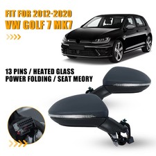 Pair Door Wing Mirror Electric