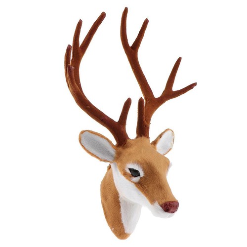 Faux deer head models animal - deer,