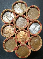 LOT of 10 Unsearched Wheat