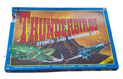 Thunderbirds stencil and - stencil,