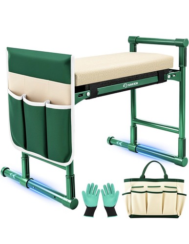 Garden kneeler and - kneeler, bench