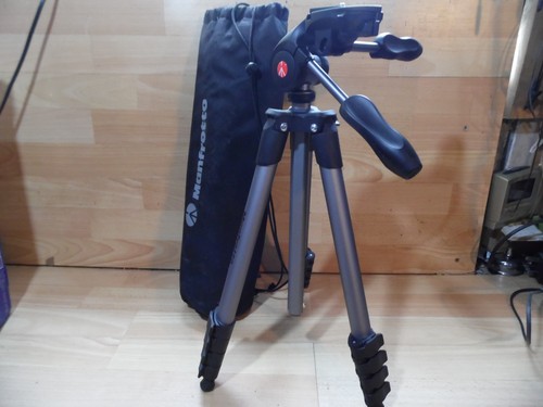 Manfrotto camera tripod with - ,