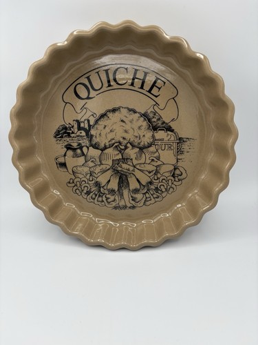 Quiche recipe stoneware - recipe, baking