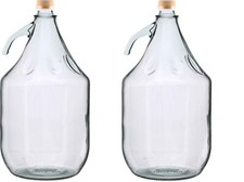 Screw top glass - 2, x