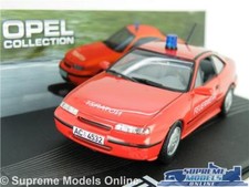 OPEL CALIBRA MODEL CAR FIRE