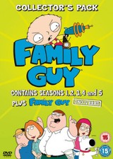 Family Guy: Seasons 1-5 DVD
