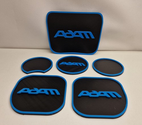 Plastic mat inserts for - mat,