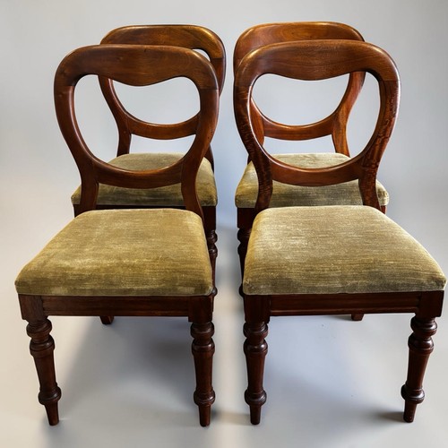 Victorian balloon back set - balloon, of