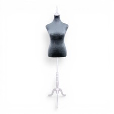 Grey Velvet Female Mannequin