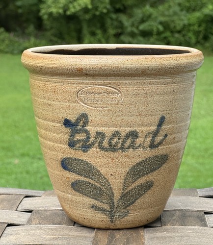 Bruce stebner pottery salt - pottery,