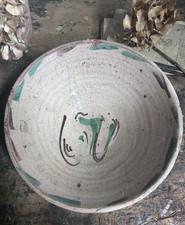 Spanish tin glaze - tin, painted