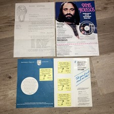 Demis Roussos Memorabilia