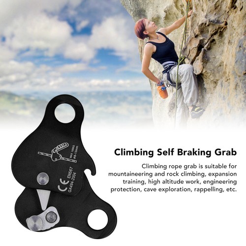 Climbing rope grab aluminum - :climbing,