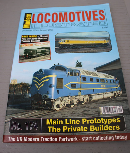 Modern locomotives illustrated - locomotives,