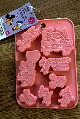 Disney silicone chocolate mold - chocolate,