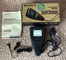 Sony Watchman 2.2" LCD ColourTelevision TV  FDL-E22U Boxed & batteries MD