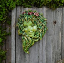 Greenman Tree Lady Wall Plaque