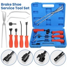 8x Brake Shoe Service Tool Kit Removal & Instaler Retaining Spring Pliers Spoon
